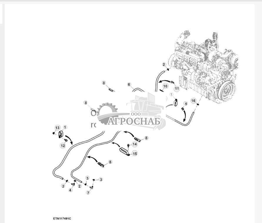 Шланги нагревателя, Final Tier 4 